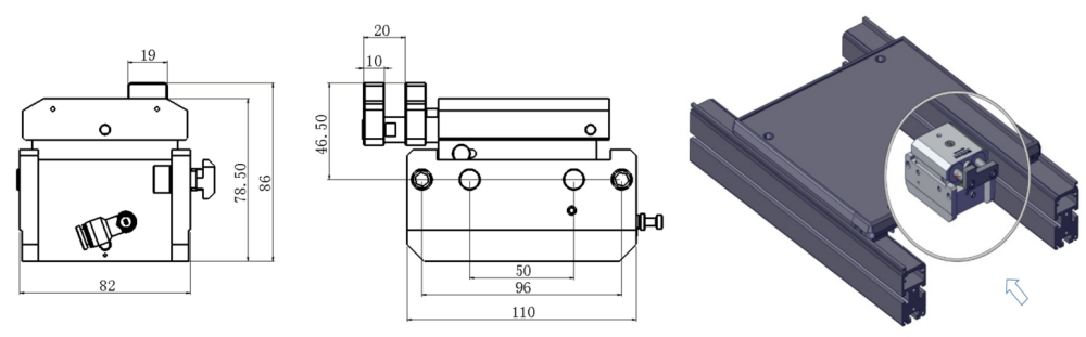 Pneumatic Pallet Stopper Design Pneumatic Pallet Stopper Design
