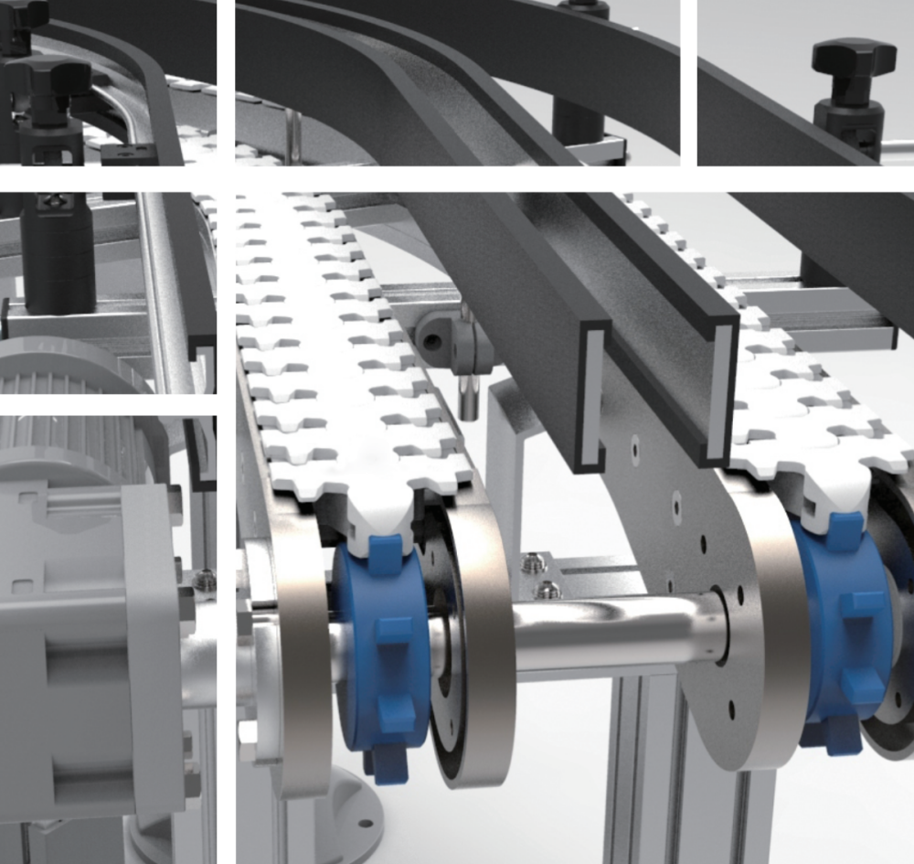 Vario Flow Chain Conveyor Structure Vario Flow Chain Conveyor Structure